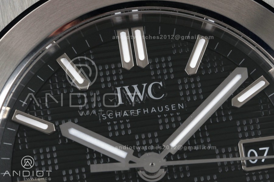 Ingenieur Automatic 40 SS MZF 1:1 Best Edition Black Dial on SS Bracelet A2892