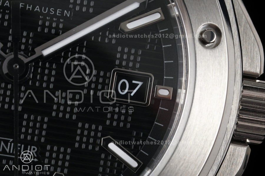 Ingenieur Automatic 40 SS MZF 1:1 Best Edition Black Dial on SS Bracelet A2892