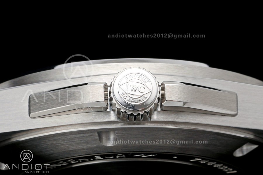 Ingenieur Automatic 40 SS MZF 1:1 Best Edition Black Dial on SS Bracelet A2892
