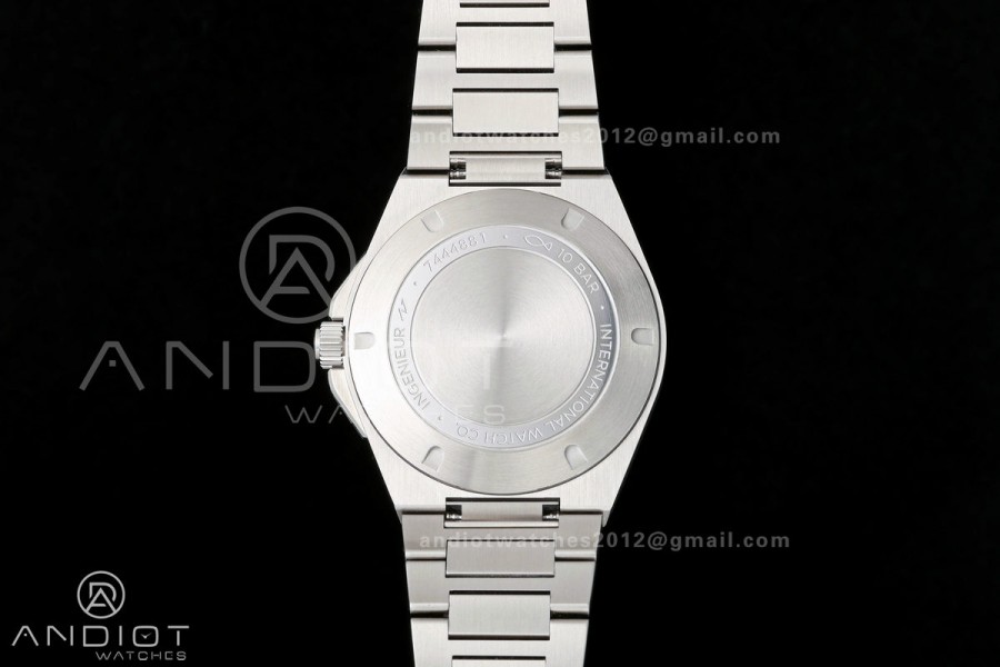 Ingenieur Automatic 40 SS MZF 1:1 Best Edition Black Dial on SS Bracelet A2892