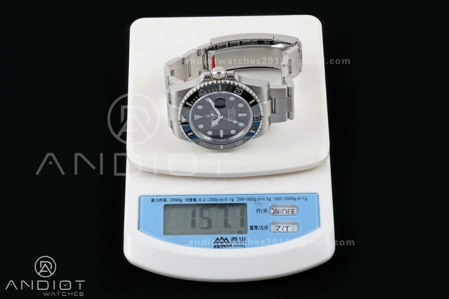 Submariner 41mm 126610 LN Black RICH 1:1 Best Edition 904L SS Case and Bracelet JH3285 V2 (Free Sprung)