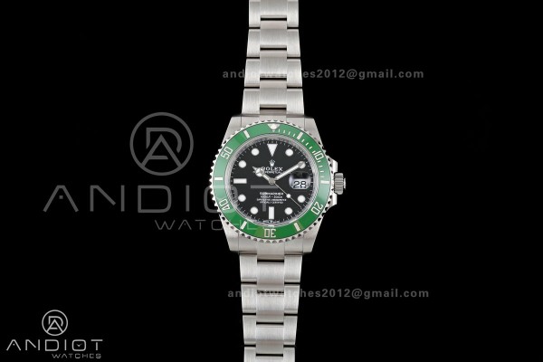 Submariner 41mm 126610 LV MK2 Kermit RICH 1:1 Starbucks Best Edition 904L SS Case and Bracelet JH3285 V2