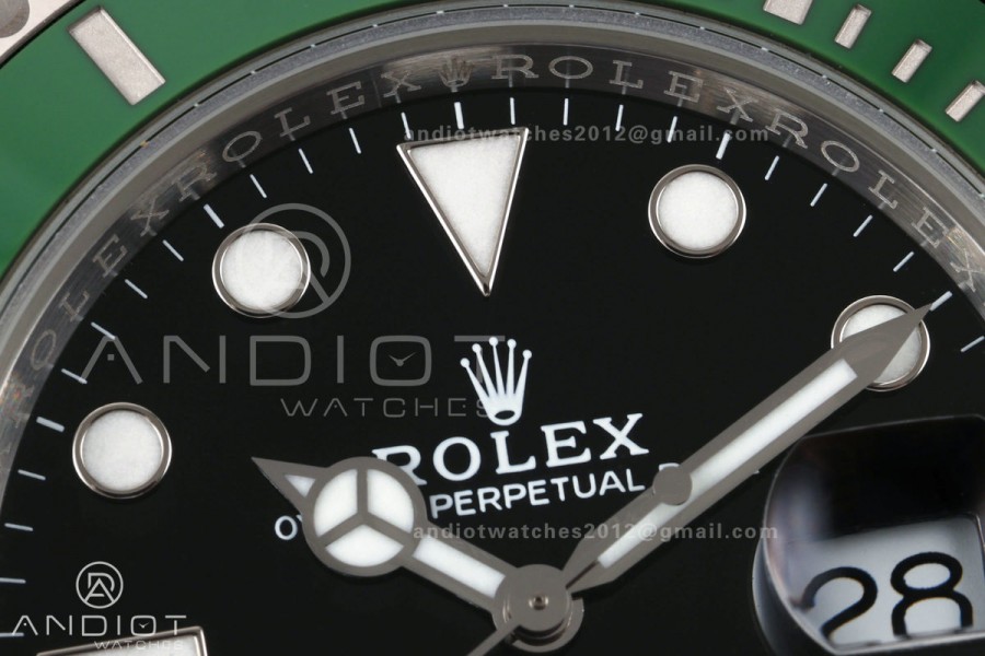 Submariner 41mm 126610 LV MK2 Kermit RICH 1:1 Starbucks Best Edition 904L SS Case and Bracelet JH3285 V2