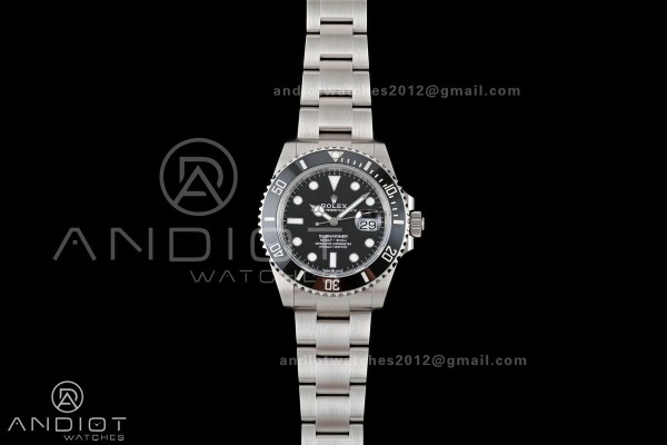 Submariner 41mm 126610 LN Black RICH 1:1 Best Edition 904L SS Case and Bracelet JH3285 V2