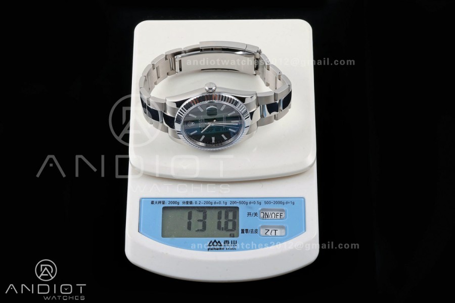 DateJust 41 126300 SEEK 1:1 Best Edition 904L Steel Green Ombre Dial on Oyster Bracelet VR3235