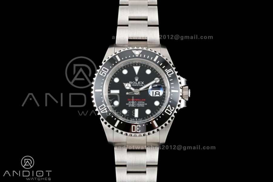 Sea-Dweller 126600 Clean Plus 1:1 Best Edition 904L SS Case and Bracelet DD3235