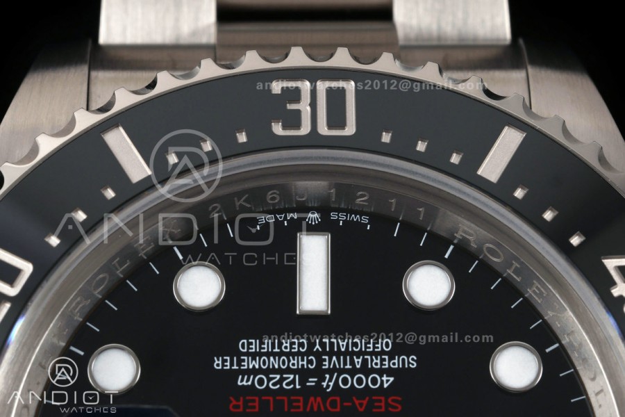 Sea-Dweller 126600 Clean Plus 1:1 Best Edition 904L SS Case and Bracelet DD3235