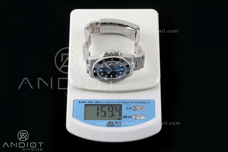 Submariner 41mm 126610 LN Black QF 1:1 Best Edition 904L SS Case and Bracelet JH3285 (Free Sprung)