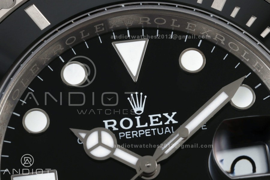 Submariner 41mm 126610 LN Black QF 1:1 Best Edition 904L SS Case and Bracelet JH3285 (Free Sprung)