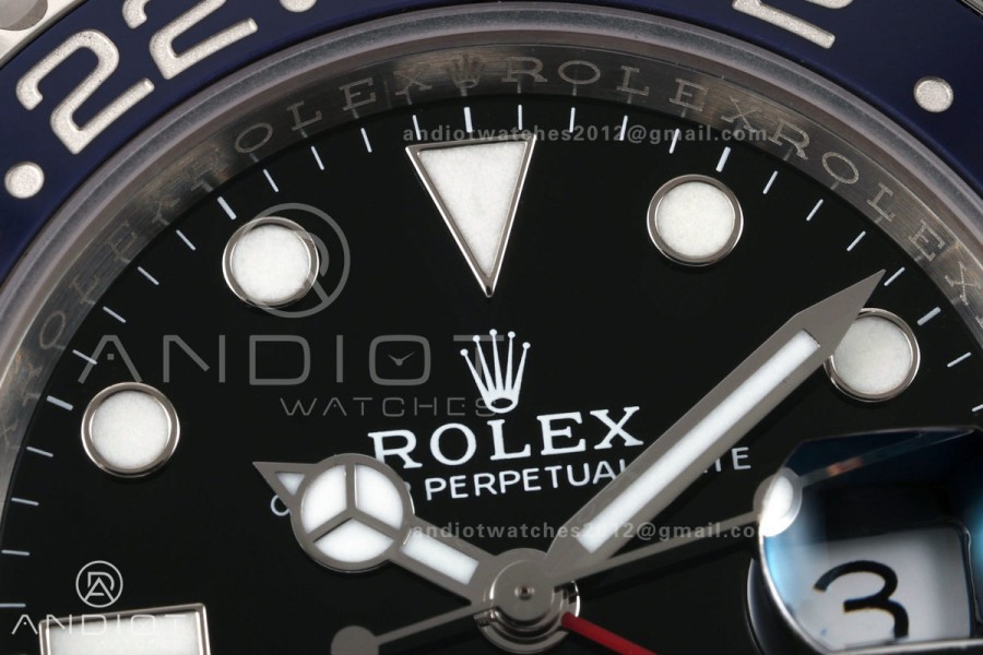 GMT-Master II 126710 BLRO 904L Steel RICH 1:1 Best Edition on Jubilee Bracelet JH3285 (Free Sprung) V2