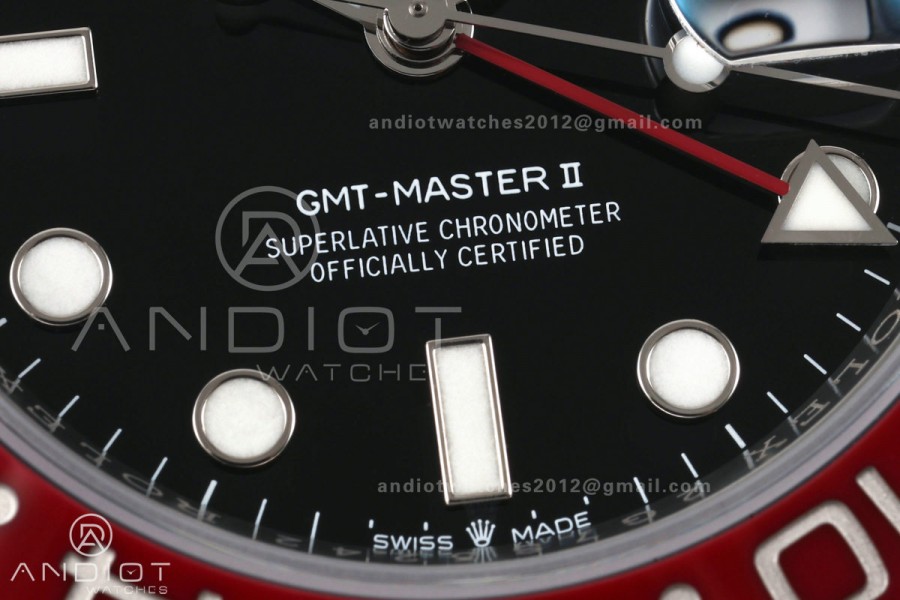 GMT-Master II 126710 BLRO 904L Steel RICH 1:1 Best Edition on Jubilee Bracelet JH3285 (Free Sprung) V2