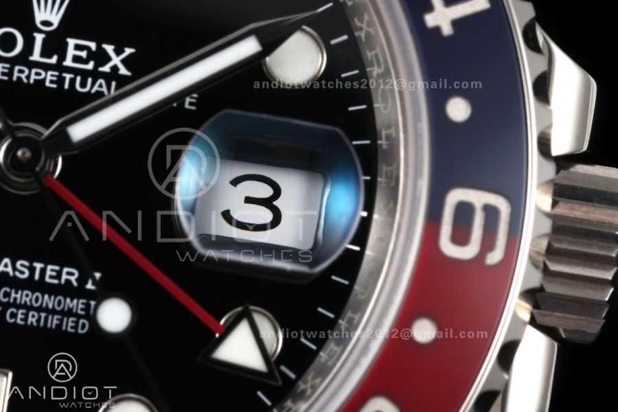 GMT-Master II 126710 BLRO 904L Steel RICH 1:1 Best Edition on Jubilee Bracelet JH3285 (Free Sprung) V2