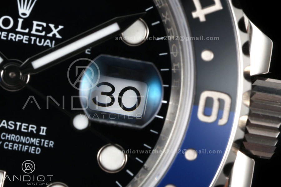 GMT-Master II 126710 BLNR 904L Steel RICH 1:1 Best Edition on Jubilee Bracelet JH3285 (Free Sprung) V2