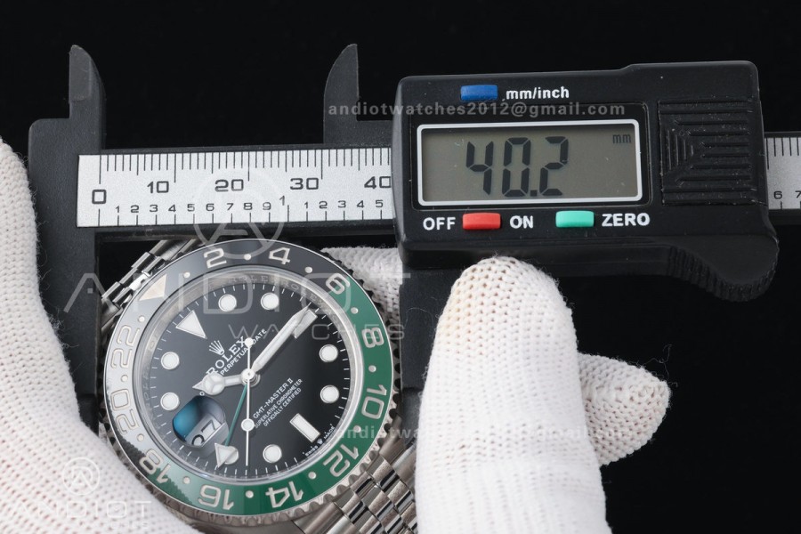 GMT-Master II 126720 VTNR 904L Steel RICH 1:1 Best Edition on Jubilee Bracelet JH3285 (Free Sprung) V2