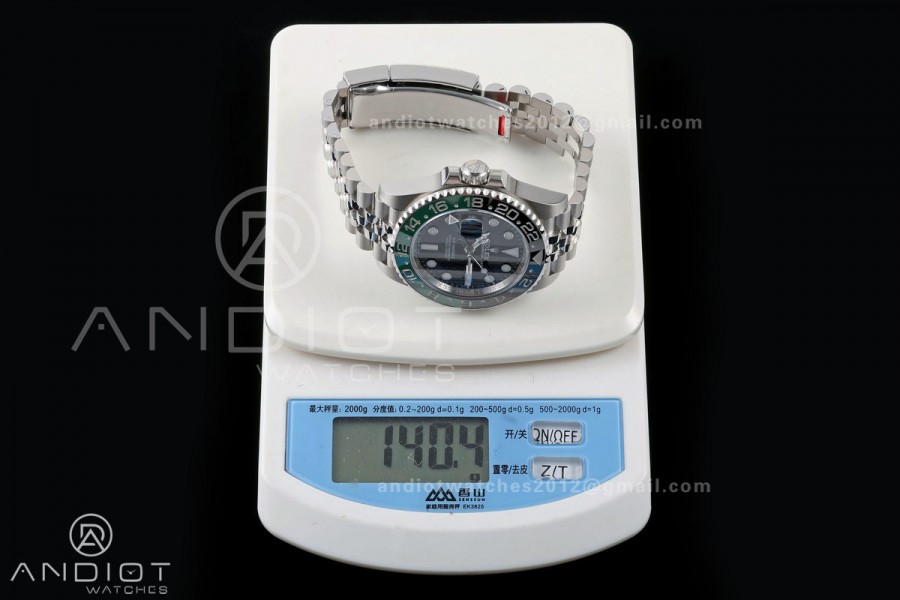 GMT-Master II 126720 VTNR 904L Steel RICH 1:1 Best Edition on Jubilee Bracelet JH3285 (Free Sprung) V2