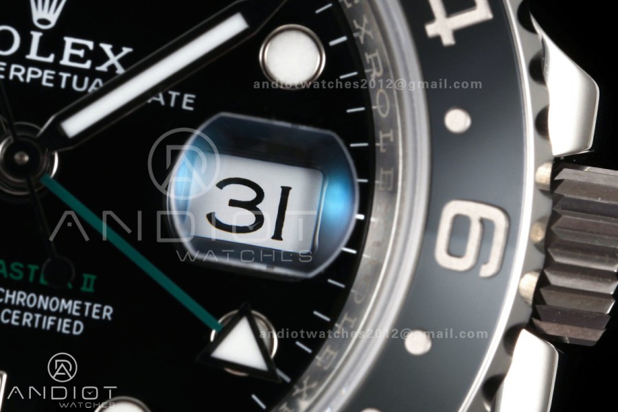 GMT-Master II 126710 GRNR 904L Steel RICH 1:1 Best Edition on Jubilee Bracelet JH3285 (Free Sprung) V2