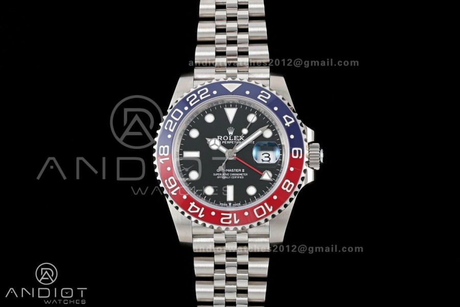 GMT-Master II 126710 BLRO 904L Steel RICH 1:1 Best Edition on Jubilee Bracelet JH3285 V2