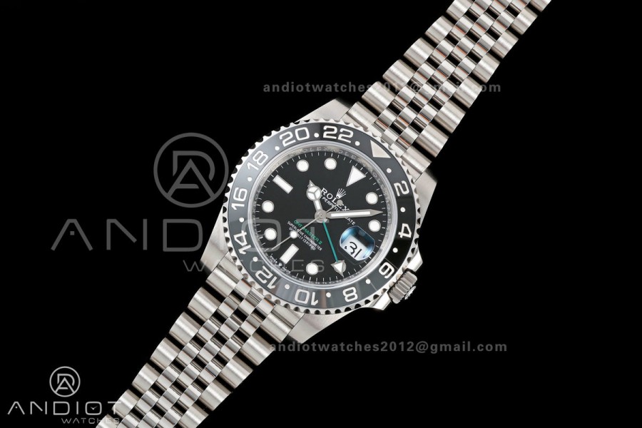 GMT-Master II 126710 GRNR 904L Steel RICH 1:1 Best Edition on Jubilee Bracelet JH3285 V2