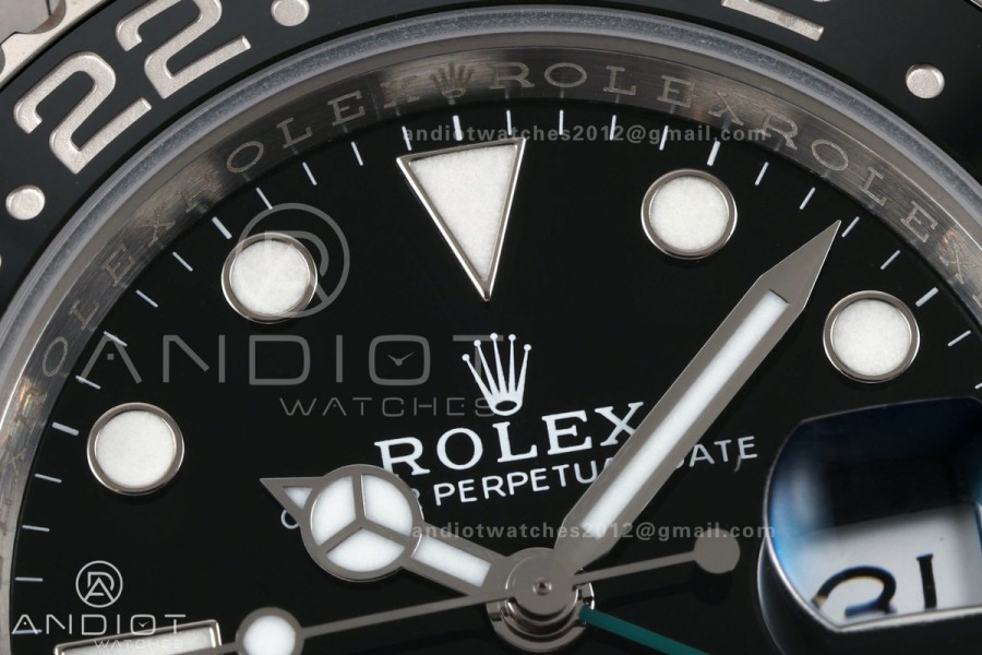 GMT-Master II 126710 GRNR 904L Steel RICH 1:1 Best Edition on Jubilee Bracelet JH3285 V2