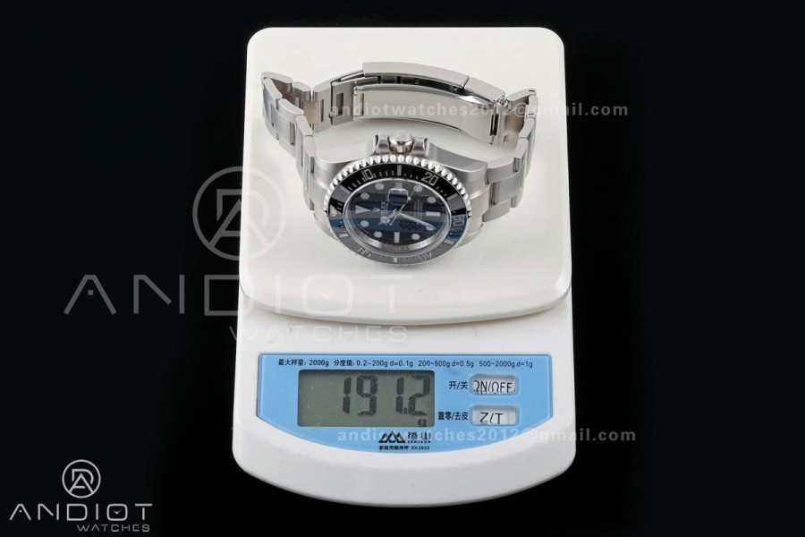 Sea-Dweller 126600 RWF 1:1 Best Edition 904L SS Case and Bracelet JH3235 (Free Sprung)