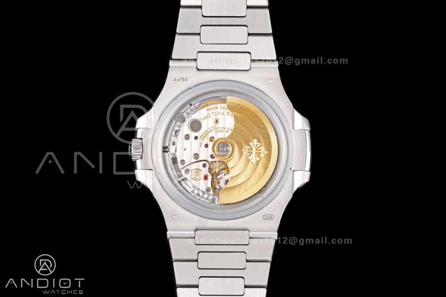 Nautilus 5811 DDF 1:1 Best Edition Blue Textured Dial on SS Bracelet DD330 Super Clone (Weighted)