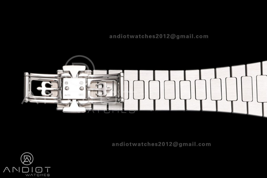 Nautilus 5811 DDF 1:1 Best Edition Blue Textured Dial on SS Bracelet DD330 Super Clone (Weighted)