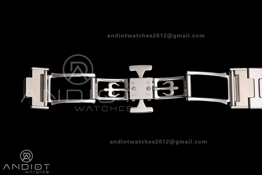Nautilus 5811 DDF 1:1 Best Edition Blue Textured Dial on SS Bracelet DD330 Super Clone (Weighted)