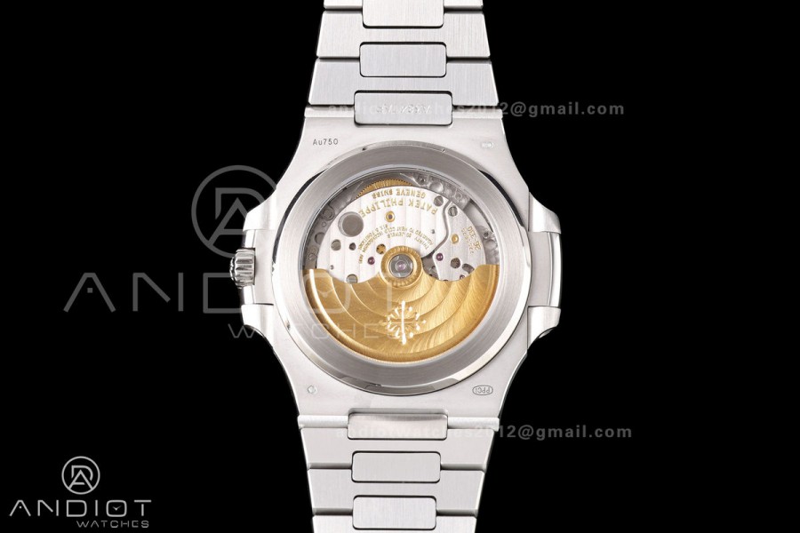 Nautilus 5811 DDF 1:1 Best Edition Blue Textured Dial on SS Bracelet DD330 Super Clone (Weighted)