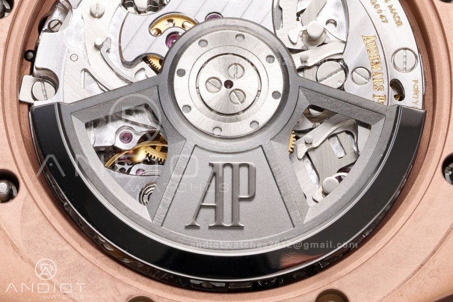 Royal Oak Offshore 26420OI RG Titanium Bezel DDF 1:1 Best Edition Gray/Black Dial on Gray Rubber Strap DD4401 Super Clone