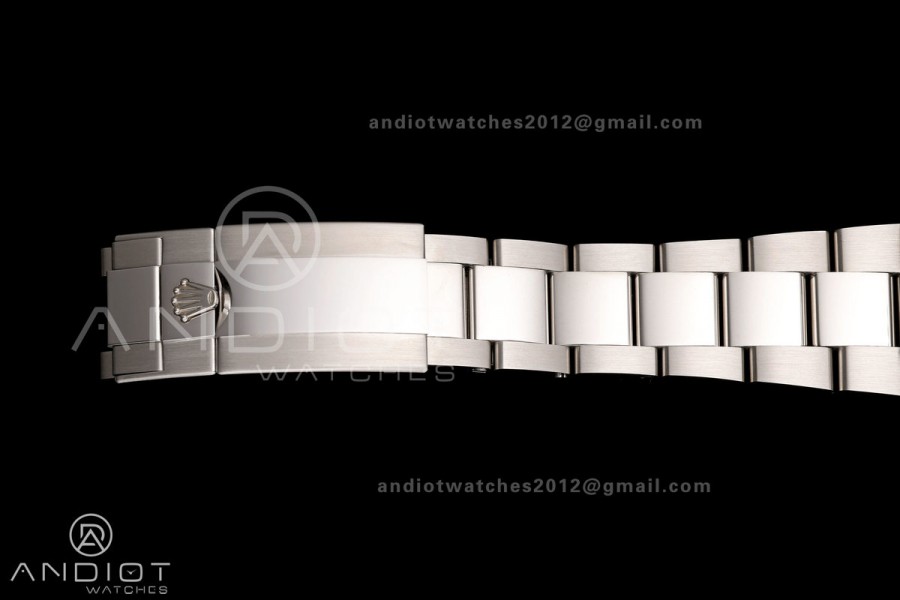 YachtMaster II 116689 SS KF 1:1 Best Edition Blue Ceramic Bezel White Dial on SS Bracelet A7750 V2