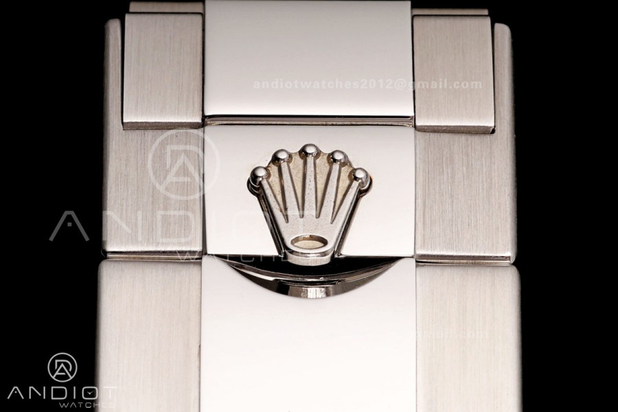 YachtMaster II 116689 SS KF 1:1 Best Edition Blue Ceramic Bezel White Dial on SS Bracelet A7750 V2