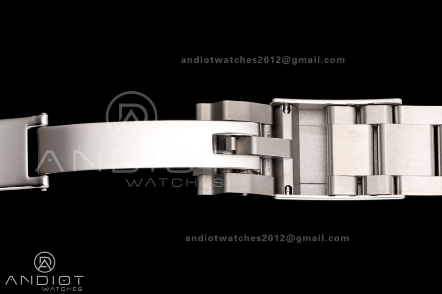 YachtMaster II 116689 SS KF 1:1 Best Edition Blue Ceramic Bezel White Dial on SS Bracelet A7750 V2