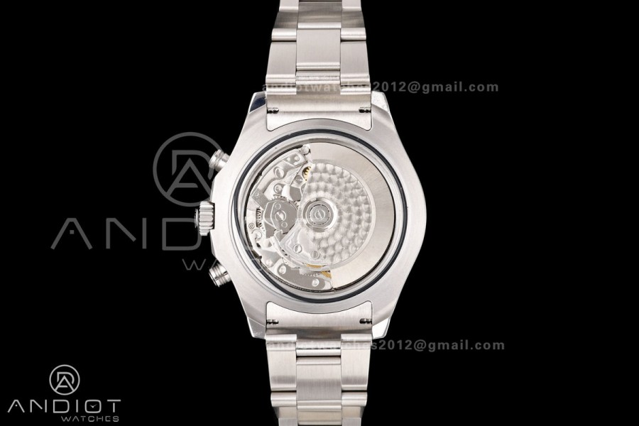 YachtMaster II 116689 SS KF 1:1 Best Edition Blue Ceramic Bezel White Dial on SS Bracelet A7750 V2
