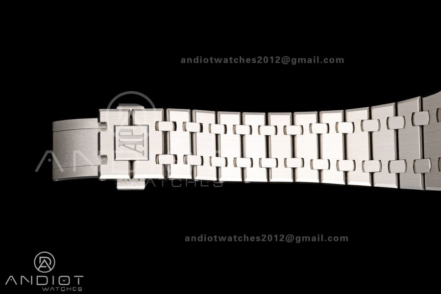 Royal Oak 41mm Openworked 15407 SS OCTA 1:1 Best Edition on SS Bracelet SA3132 V3 (Free Sprung)