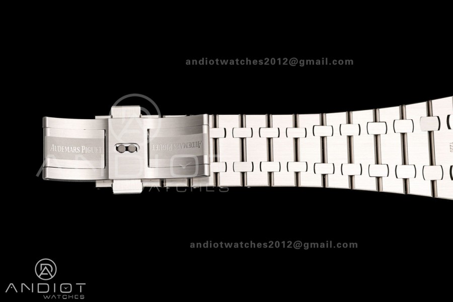 Royal Oak 41mm Openworked 15407 SS OCTA 1:1 Best Edition on SS Bracelet SA3132 V3 (Free Sprung)