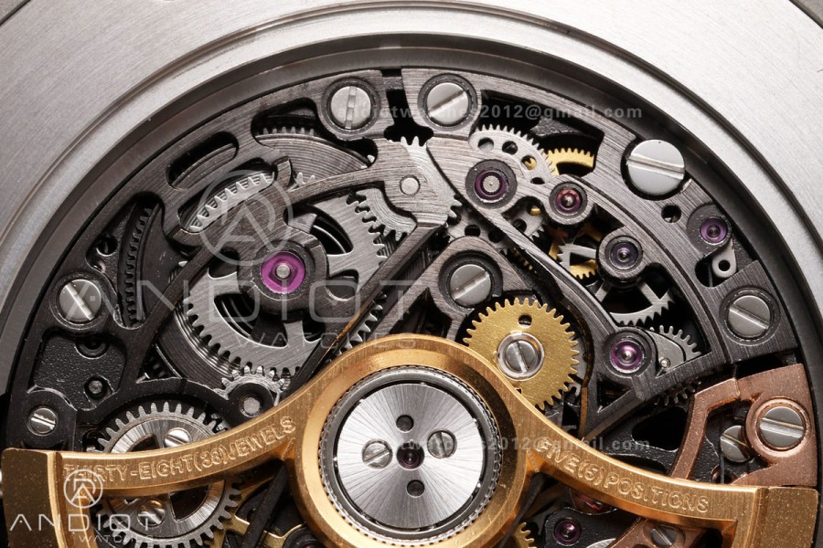 Royal Oak 41mm Openworked Frosted SS OCTA 1:1 Best Edition on Bracelet SA3132 V3 (Free Sprung)