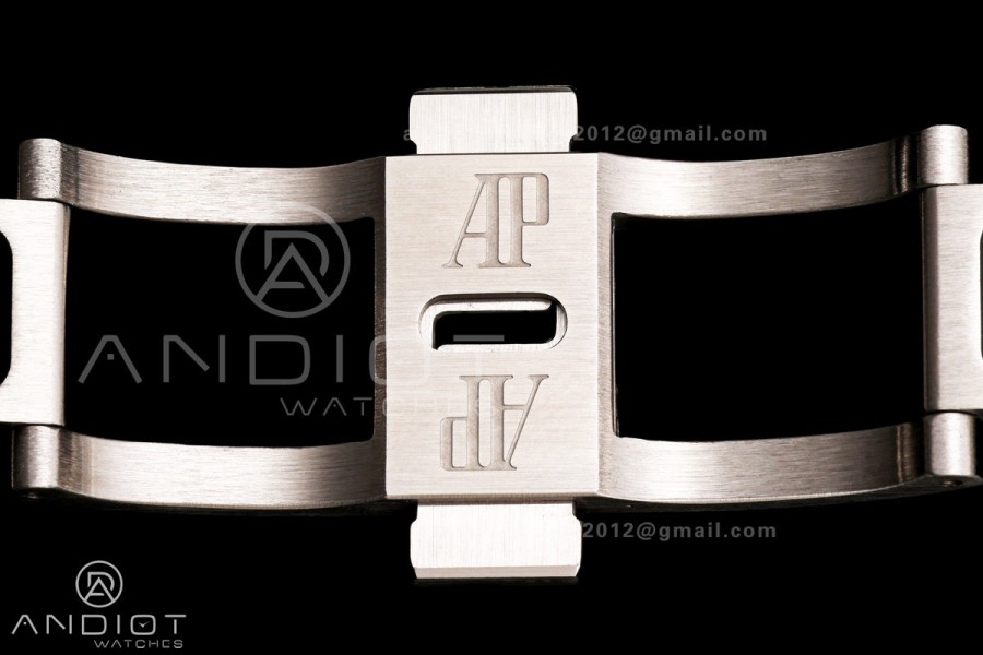 Royal Oak 41mm Openworked Frosted SS OCTA 1:1 Best Edition on Bracelet SA3132 V3 (Free Sprung)