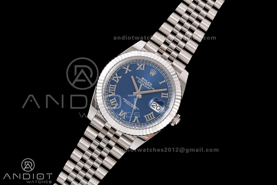 DateJust 36 126234 RWF 1:1 Best Edition Blue Roman Dial on Jubilee Bracelet JH3235 (Free Sprung)