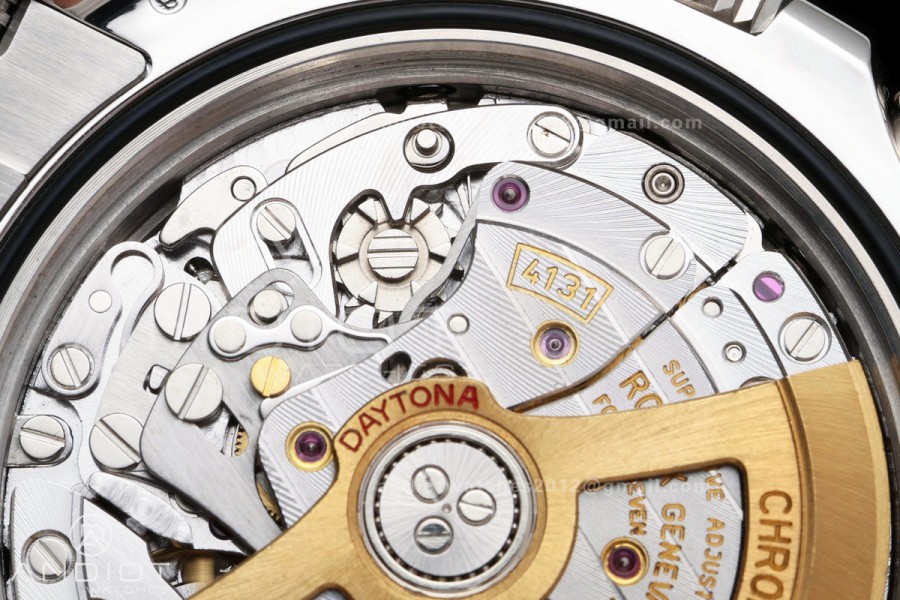 Daytona 126506 RWF 1:1 Best Edition Ice Blue Crystal Dial on SS Bracelet JH4131 Free Sprung (Weighted)