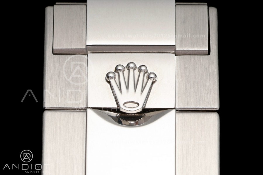 Daytona 126506 RWF 1:1 Best Edition Ice Blue Crystal Dial on SS Bracelet JH4131 Free Sprung (Weighted)