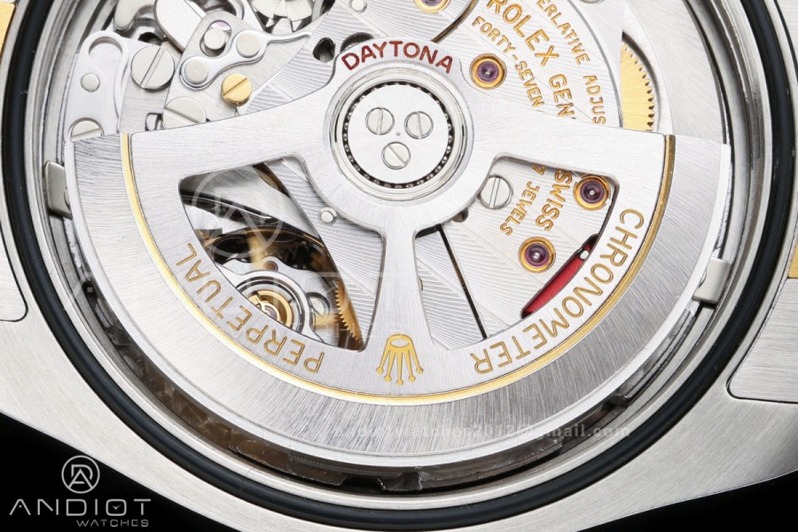 Daytona 126503 RWF 1:1 Best Edition White Dial on SS/YG Bracelet JH4131 Free Sprung