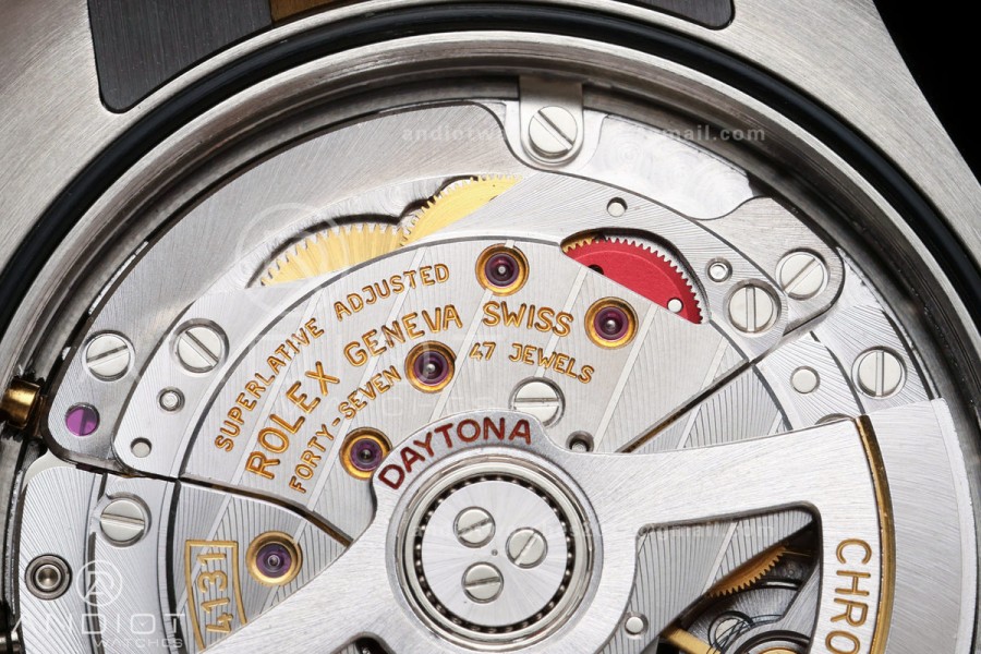 Daytona 126503 RWF 1:1 Best Edition YG Dial on SS/YG Bracelet JH4131 Free Sprung