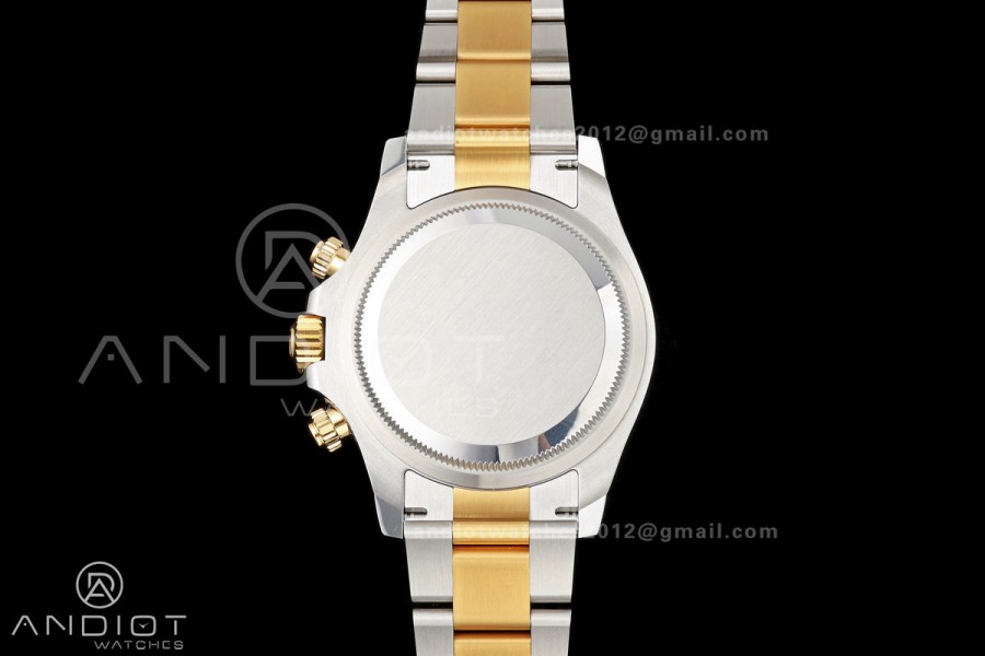 Daytona 126503 RWF 1:1 Best Edition YG Dial on SS/YG Bracelet JH4131 Free Sprung