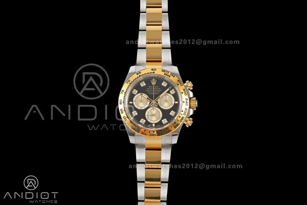 Daytona 126503 RWF 1:1 Best Edition Black Diamonds...