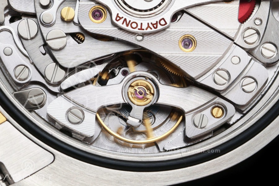 Daytona 126503 RWF 1:1 Best Edition Black Diamonds Dial on SS/YG Bracelet JH4131 Free Sprung