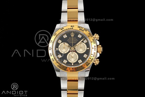 Daytona 126503 RWF 1:1 Best Edition Black Diamonds...