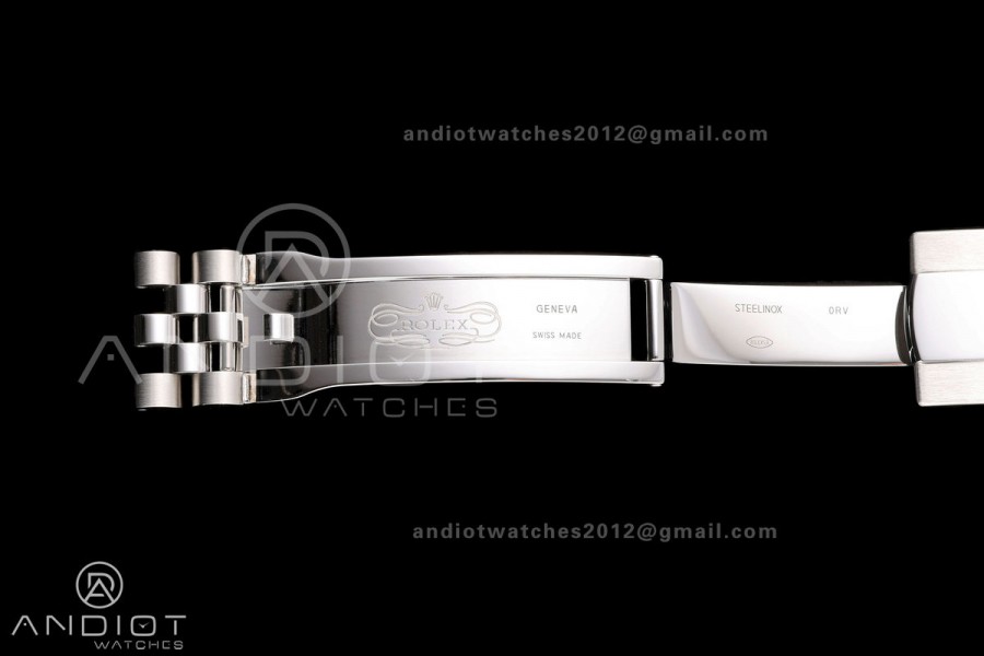 DateJust 41 126334 RWF 1:1 Best Edition Blue Textured Stick Dial on Jubilee Bracelet JH3235 (Free Sprung)