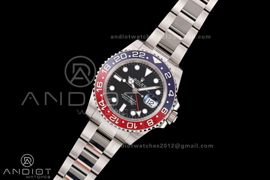 GMT-Master II 126710 BLRO 904L Steel RWF 1:1 Best Edition on Oyster Bracelet JH3285 (Free Sprung) V3