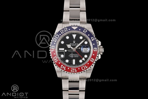 GMT-Master II 126710 BLRO 904L Steel RWF 1:1 Best Edition on Oyster Bracelet JH3285 (Free Sprung) V3