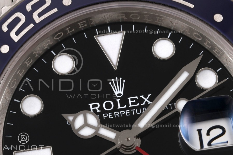 GMT-Master II 126710 BLRO 904L Steel RWF 1:1 Best Edition on Oyster Bracelet JH3285 (Free Sprung) V3
